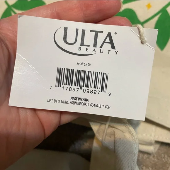 NWT {Ulta Beauty} Totally Conscious Tote Handbag Shoulder Shopping Bag - Picture 7 of 16